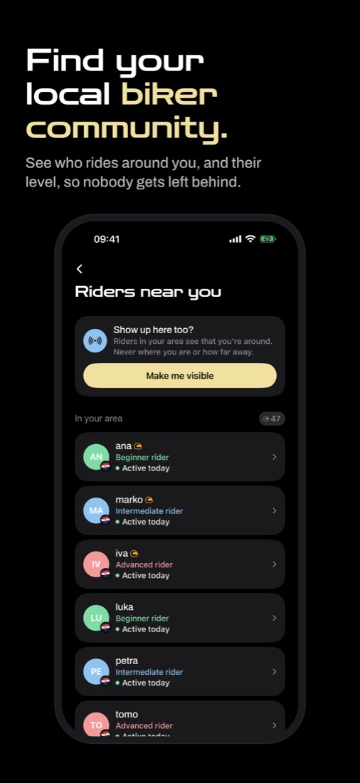 City chats in MotoBFF
