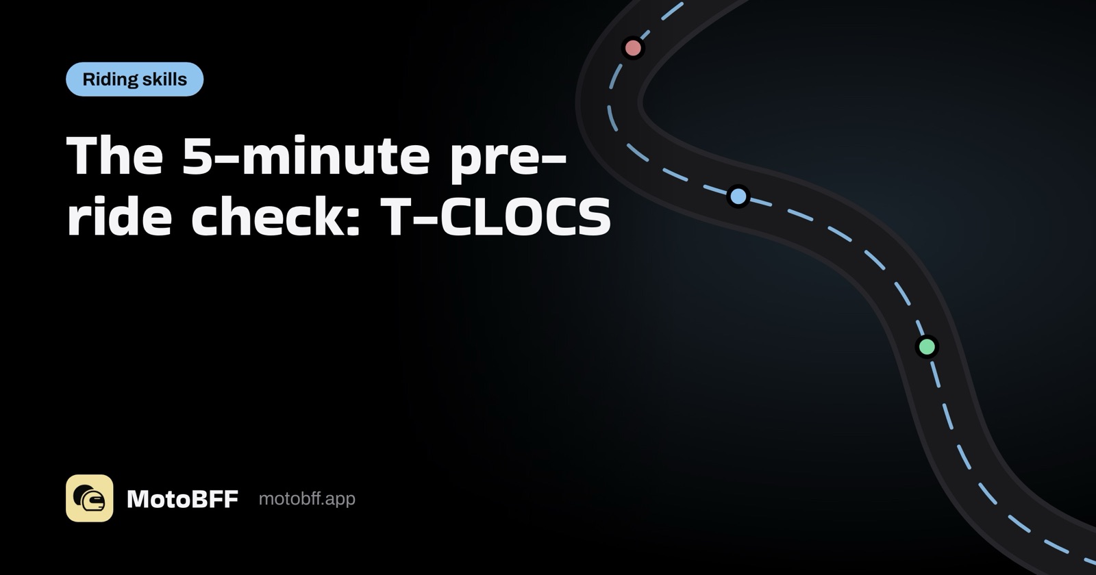 The 5-minute motorcycle pre-ride check: T-CLOCS