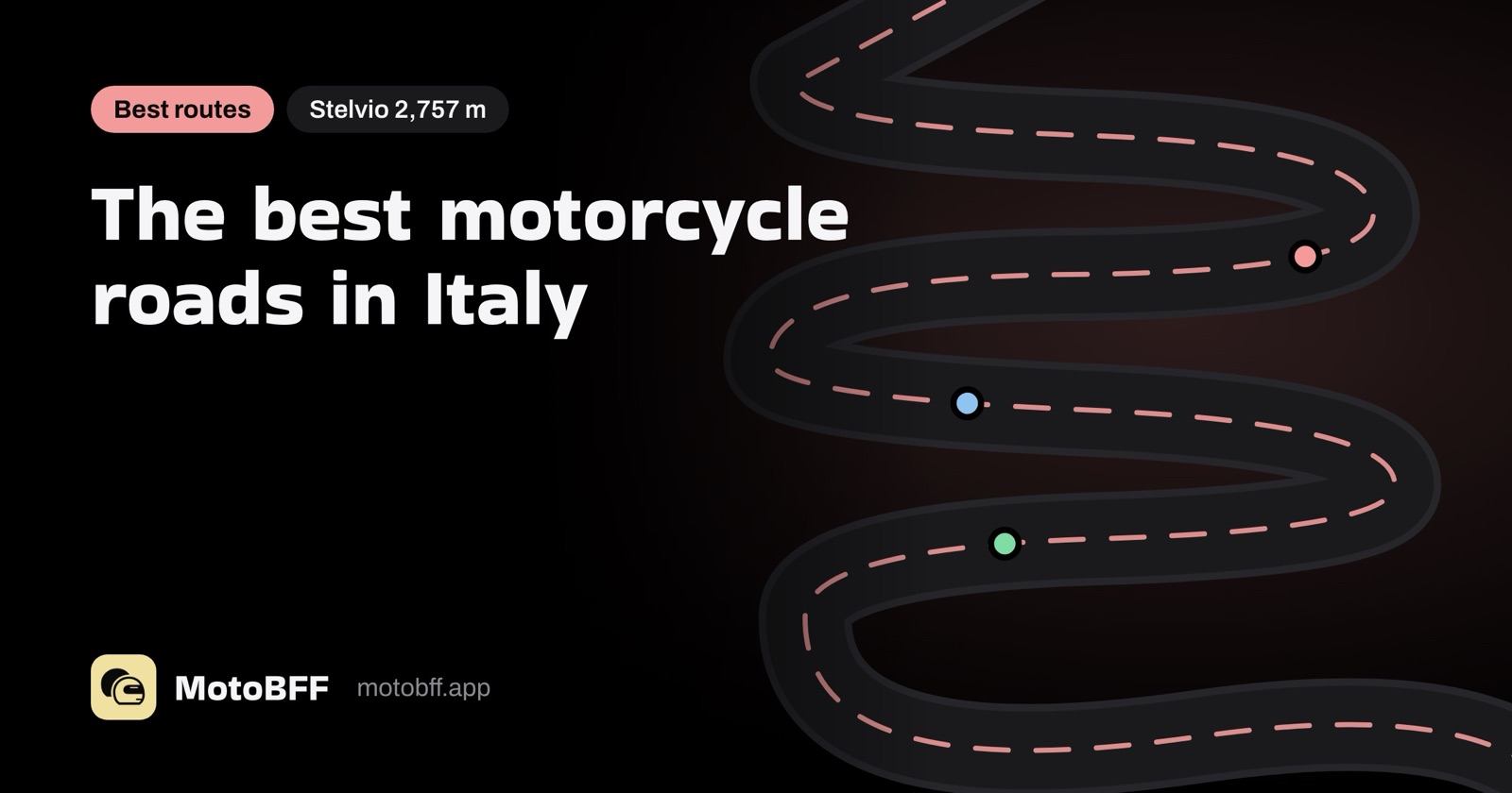 The best motorcycle roads in Italy