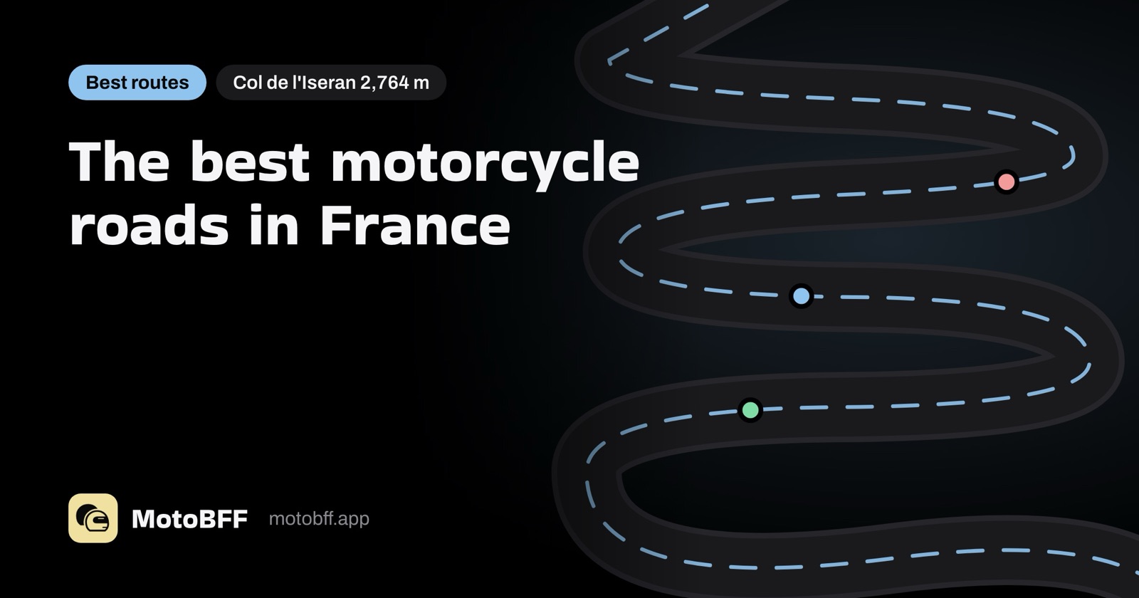 The best motorcycle roads in France