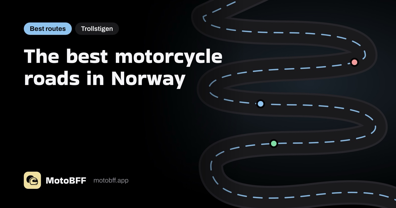 The best motorcycle roads in Norway