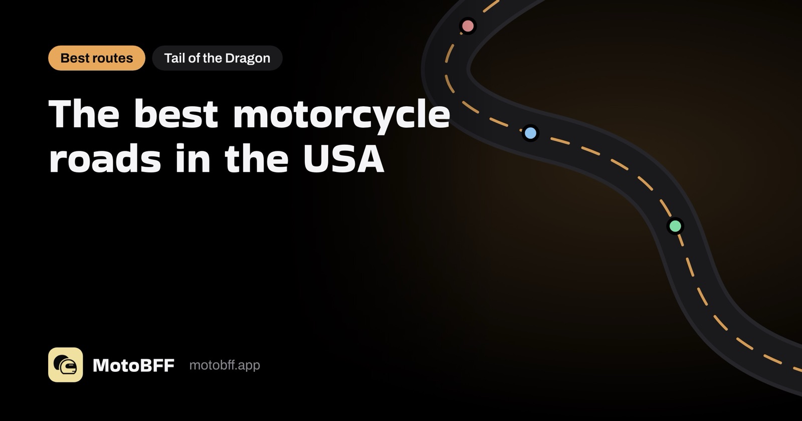 The best motorcycle roads in the USA