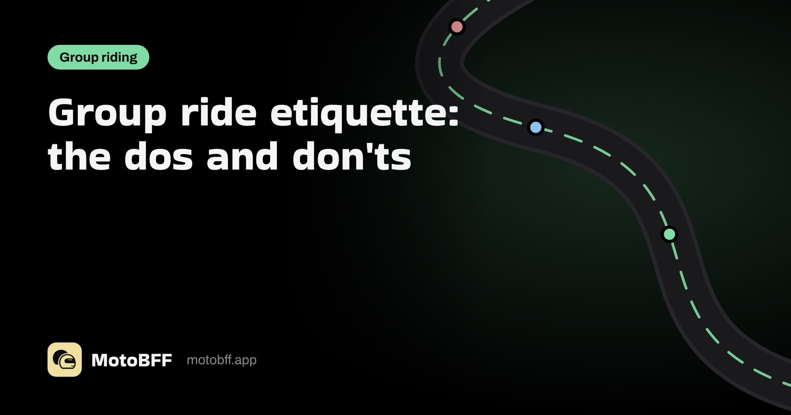 Group ride etiquette: the dos and don'ts every rider should know