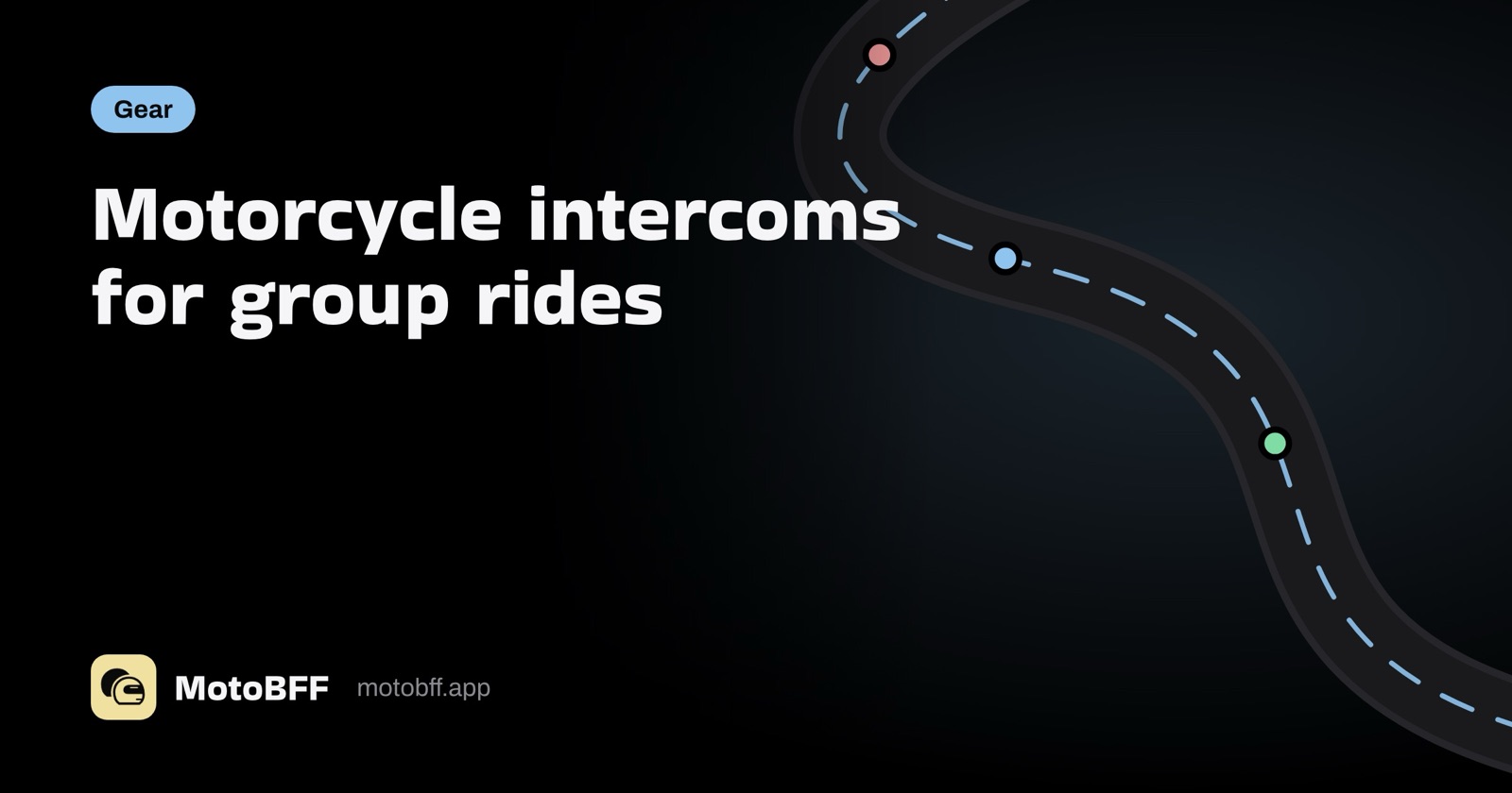 Motorcycle intercoms for group rides: Bluetooth, mesh or none