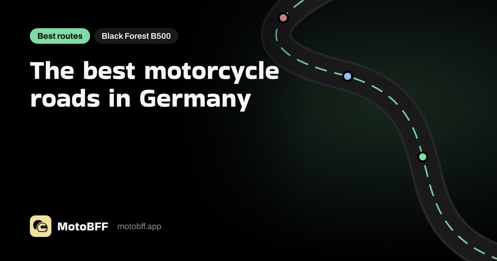 The best motorcycle roads in Germany